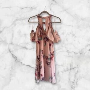 Candie's Womens Pink Floral Dress Size M